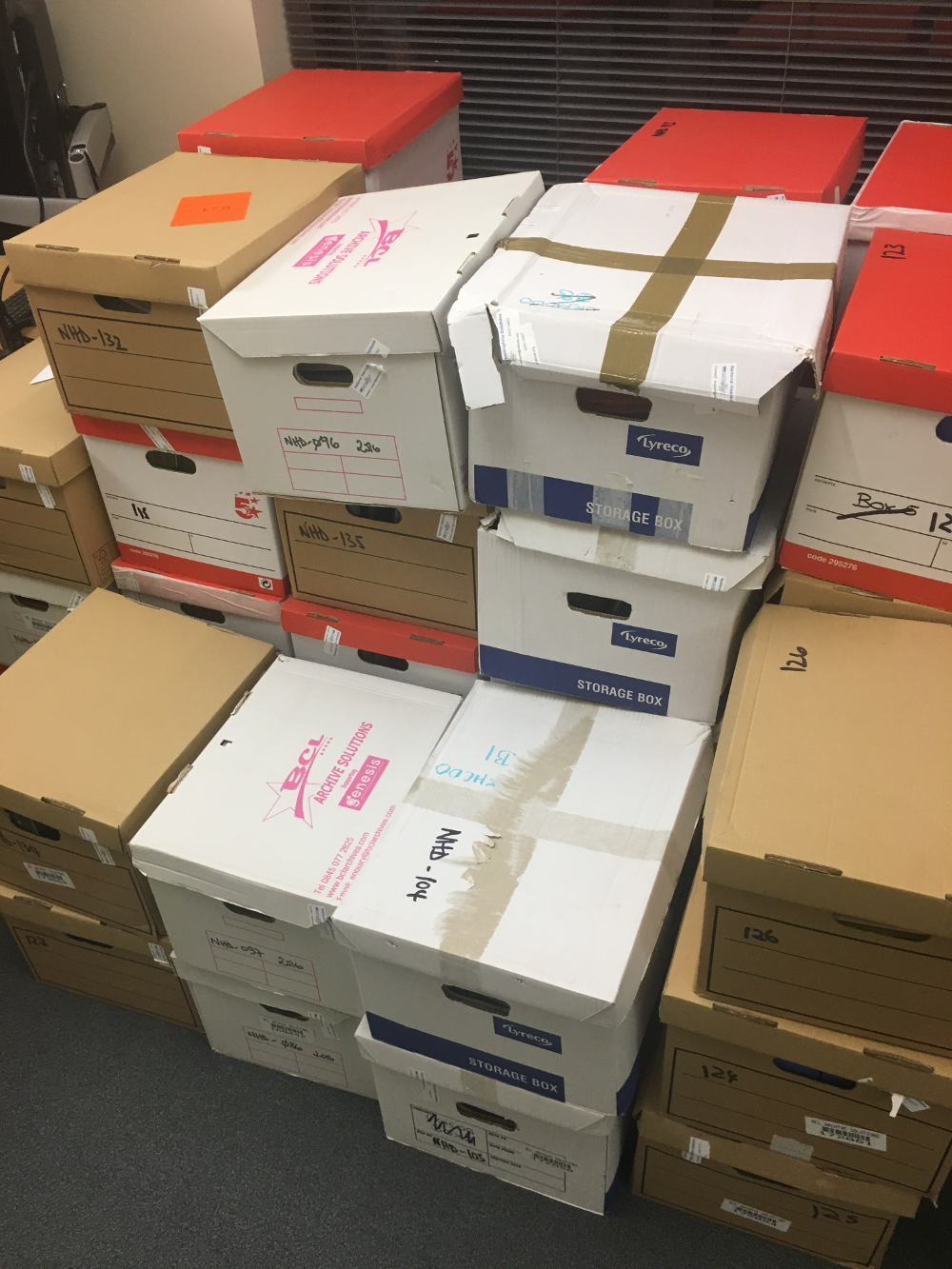 Boxes of files 2